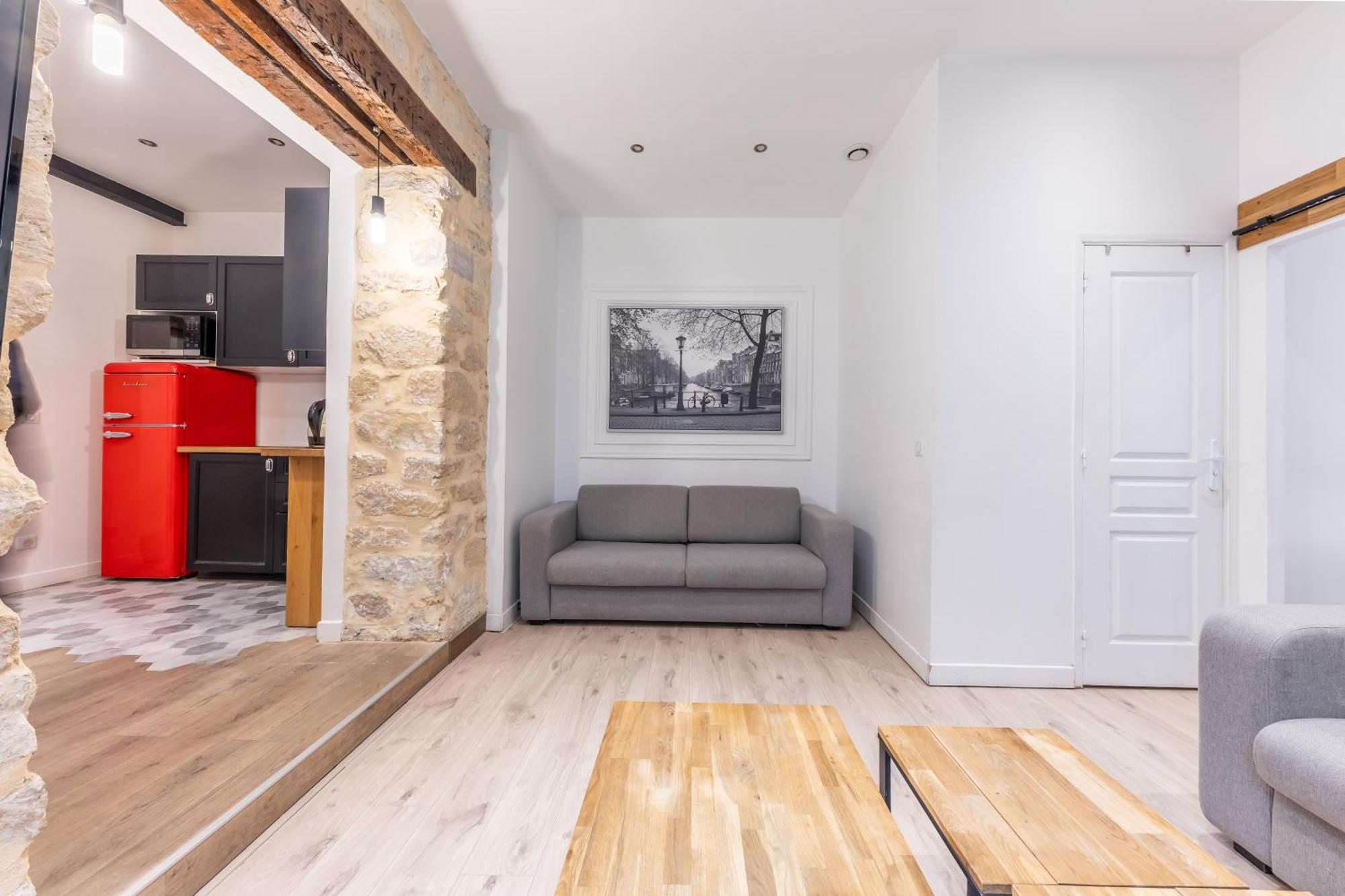Off Familial Dans Le Marais 2br * Paris